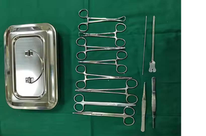 Offre Spéciale 14 pièces Kit de chirurgie mineure de base Boîte en acier Instruments chirurgicaux en acier inoxydable - Product Image 6