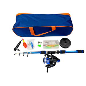 Caña de Pescar Bdt de 1.8m ''AK200'' con Carrete y Señuelos en Bolsa Azul, Herramientas y Accesorios de Pesca - Product Image 2