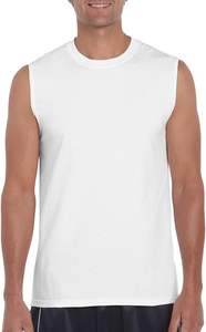 Vente en gros 100% coton Débardeur pour homme Couleur personnalisée Haute qualité Gym Wear Casual Fitness Anti-Pilling Anti-Wrinkle Caractéristiques Custom - Product Image 2