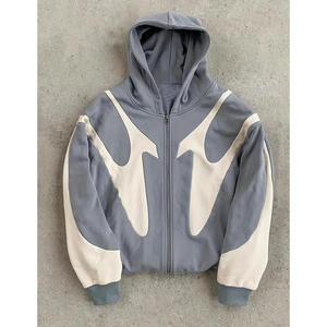 Sudadera con Capucha Gruesa 2026 |   Tinte Degradado Vintage |   Lavado Ácido Personalizado |   Diseño de Moda al por Mayor - Product Image 6