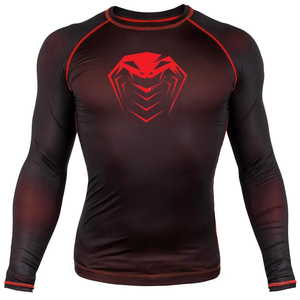 เสื้อรัดกล้ามแขนยาวสำหรับผู้ชายสำหรับกีฬา MMA ผลิตจากผ้าโพลีเอสเตอร์ 100% ทนทาน ป้องกันแสงแดด UPF50 ระบายอากาศได้ดี - Product Image 6