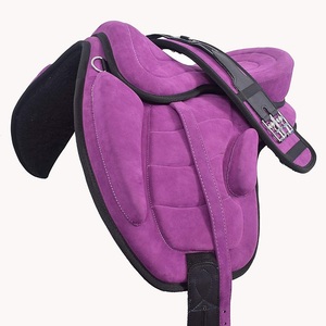 Selle de cheval synthétique sans arbre de qualité supérieure Selle de course à montage complet - Product Image 1