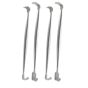 3 Piezas de Retractor Senn Miller de Calidad, Instrumento Quirúrgico Manual con Punta Afilada y Roma, Fuente de Alimentación Manual, Certificado CE, Certificado ISO13485, Clase I - Product Image 5