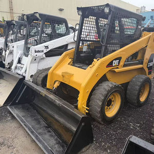 Chargeur sur roues CAT246C original importé au Japon Mini chargeur avec moteur et boîte de vitesses Vente bon marché à Sydney en Australie - Product Image 1