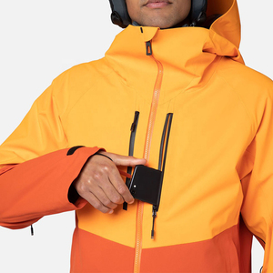 Veste de randonnée et de snowboard imperméable et matelassée de qualité supérieure, respirante, coupe-vent, zippée, écologique - Product Image 3