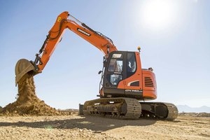 Doosan Excavator with High Performance Engine, Durable <b>Arm</b>, and Advanced <b>Control</b> System for Efficient Excavation Projects - Product Image 5