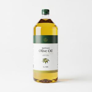 Aceite de Oliva Refinado Orgánico de Primera Calidad, Rico en Nutrientes, en Botella de Plástico PET de 5 Litros, Envase a Granel - Product Image 3