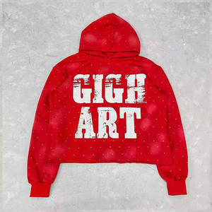 Vente flash 2025, ensemble survêtement 2 pièces, sweat-shirt et pantalon de survêtement, léger, respirant, 100% coton, streetwear d'hiver, imprimé délavé - Product Image 3