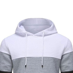 Sudaderas Unisex 2025 Moda Urbana Sudaderas con Capucha para Hombre Estampados de Oso Patchwork Holgadas Sudaderas Extra Grandes para Hombre Térmicas - Product Image 6