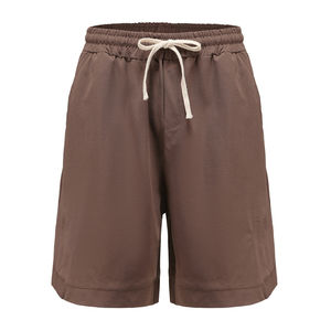 Venta al por mayor Logo Short Men Set 100% algodón Camiseta de manga corta y pantalones cortos Ropa de hombre 2 piezas Short Set bordado personalizado - Product Image 3