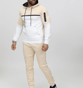 Survêtements tendance de haute qualité, couleur et taille personnalisées, survêtement en molleton français, séchage rapide, respirant, survêtements pour hommes, vente en gros OEM - Product Image 3