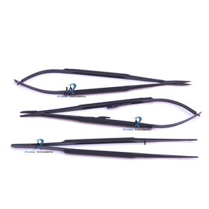 กรรไกรผ่าตัดไมโครแบบพรีเมี่ยมที่ใส่เข็มและคีมเนื้อเยื่อเครื่องมือผ่าตัดที่ดีสำหรับโรงพยาบาลหรือคลินิกสเตนเลสสตีล - Product Image 5