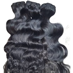 EXTENSIONES DE CABELLO HUMANO DE CALIDAD INCREÍBLE DISPONIBLES EN COLORES NATURALES NEGRO Y MARRÓN - Product Image 1