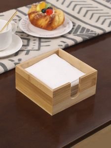 Elegante servilletero de madera para cocina moderna mesa de comedor hogar bar cafetería diseño funcional duradero - Product Image 5
