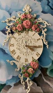 Elegant Durable Vintage Floral Rectangle Handmade Buffalo Bone <b>Photo</b> <b>Frame</b> Modern Quartz Living Room Decor Customizable Silent - Product Image 2