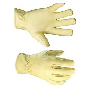 Guantes DE TRABAJO hechos de cuero de grano de cabra diseñados para protección, comodidad y destreza - Product Image 2