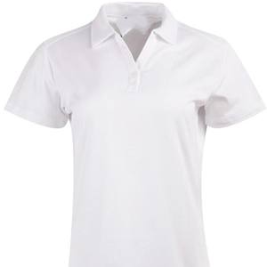 Polos de algodón sólido liso de manga corta que absorbe la humedad en seco ajuste profesional transpirable verano Polo camisa de Verano de la RRI-WPS-14 - Product Image 3