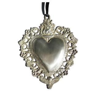 Metal colgante corazón adornos de Navidad decorativo árbol colgante vacaciones festivo hogar Decoración fiesta accesorios regalo - Product Image 3