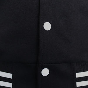 Vestes universitaires unisexes brodées de haute qualité à impression personnalisée Vestes Letterman de baseball OEM confortables en tissu de cuir - Product Image 3