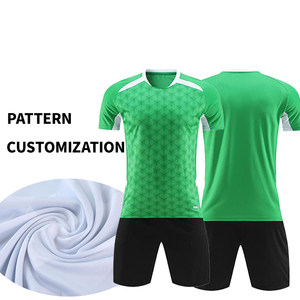 Camiseta de Fútbol Personalizada 100% Poliéster para Adultos, Transpirable, Ligera, de Secado Rápido, Uniforme de Fútbol con Impresión de Nombre, Número y Equipo - Product Image 2