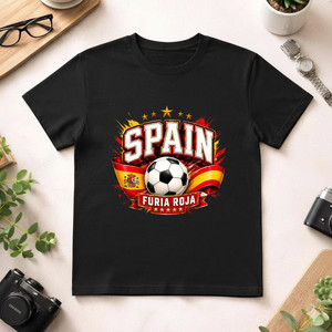 T-shirt Unisex 100% Cotone 210GSM Stile Casual con Vestibilità Ampia e Grammatura Pesante, T-shirt Personalizzate con Stampa e Tecniche Semplici - Product Image 1