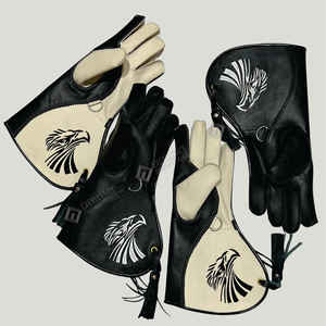 Nouvelle conception, prix de gros, gants de fauconnerie de haute qualité, cuir, carbone, imperméables, légers, vente, service OEM ODM, robustes - Product Image 6