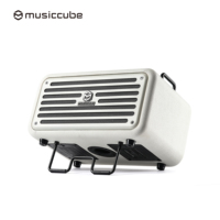 Musiccube 120W Altoparlante Portatile Ricaricabile per Strumenti Musicali e Amplificatore per Chitarra con Supporto Bluetooth e Registrazione OTG per Uso Interno e Busking