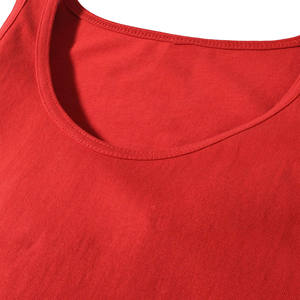 Camiseta sin mangas de algodón Spandex para hombre, camiseta sin mangas ajustada cómoda para entrenamiento físico, Panel de malla, camiseta sin mangas transpirable para hombre, chaleco de gimnasio - Product Image 3