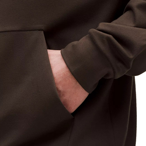 Sudadera con Capucha Extra Grande de Alta Calidad, Sudadera Informal de Forro Polar para Hombre, Hombros Caídos, Estilo Urbano, Sudadera con Capucha Gruesa - Product Image 3