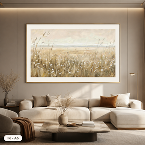 High Quality Floral Oil <b>Canvas</b> Wall Art Vietnam Edition HALO Brand Original Handmade Digital Printed Painting <b>Frame</b> F6-A6 Model - Product Image 3