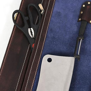 กระเป๋าเก็บมีดหนัง ดีไซน์ทนทาน ปิดแน่นหนา ปรับแต่งได้ เหมาะสำหรับการเดินทางและการจัดเก็บอย่างปลอดภัย - Product Image 4