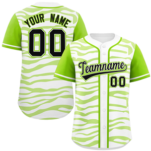 Vente en gros Maillot de chemises à rayures Maillot de fan de baseball personnalisé Maillot de softball en maille de polyester vierge au design personnalisé pour adulte - Product Image 3