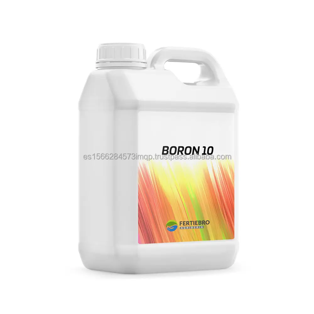 BORON 10 Fertilizante líquido de boro espanhol de alta qualidade para fertilizantes agrícolas para culturas e plantas