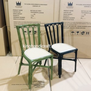 Sillas Infantiles de Ratán Hechas a Mano y Personalizadas para Alquiler en Eventos, Muebles para Fiestas de Cumpleaños, Fabricante OEM ODM - Product Image 1