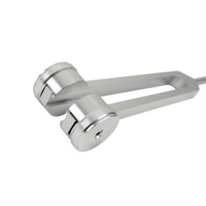 QNQ Premium Quality Medical Tuning Fork 128Hz Juego de 3 Tuning Fork Aleación Tuning Fork con soporte de aguja de martillo de goma - Product Image 6
