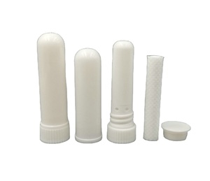 2025 personnalisé Amazon Hotsale blanc noir aromathérapie plastique nez inhalateur huile essentielle nasal inhalateur Tube fabricant indien - Product Image 1