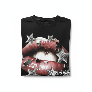 เสื้อยืดสตรีทแวร์ทรงโอเวอร์ไซส์ คุณภาพสูง เป็นมิตรกับสิ่งแวดล้อม เนื้อผ้าหนา พิมพ์ลายกราฟิกแบบสกรีน  ผ้าคอตตอนหนา ตัดเย็บทรงครอป สำหรับผู้ชาย - Product Image 5