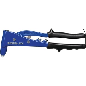 Outil de rivetage à main GESIPA NTX-F, longueur 260 mm, portée de travail 2,4-5 mm avec ressort d'ouverture, outils d'atelier - Product Image 1