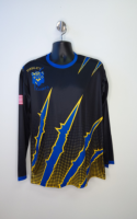 Maillots de course de Motocross sublimés par teinture T-shirt de sport de moto à manches longues T-shirt de jeu Dirtbike personnalisé