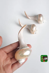 Soporte para palillos de nácar con datos dorados, vajilla decorativa hecha a mano, soporte para utensilios, venta al por mayor, comedor, exportación, Vietnam, 99 - Product Image 5