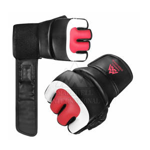 Gants d'entraînement professionnels pour hommes MMA sur mesure et dernière conception gants MMA en cuir Pu meilleurs gants en cuir MMA - Product Image 5