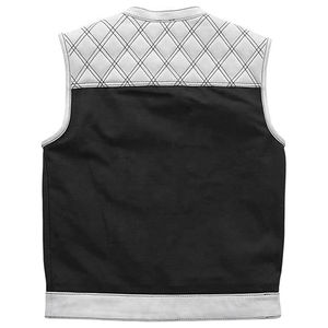 Gilet en cuir pour homme, nouvelle arrivée de luxe, personnalisé, en cuir véritable, coupe ajustée, respirant, coupe-vent, de haute qualité, sans manches, pour l'hiver - Product Image 2