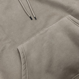 Sweat à capuche avec logo en relief sur mesure ensemble sweat à capuche unisexe doublure en soie sweat à capuche doublé en satin de coton et polyester pour hommes - Product Image 2