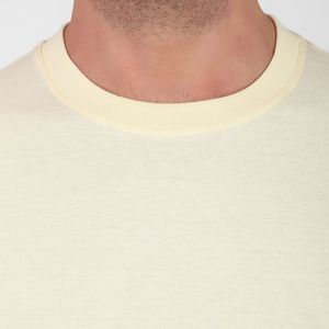 เสื้อยืดถักสำหรับผู้ชายฤดูร้อน พร้อมโลโก้สั่งทำ OEM ทรงเข้ารูป คอกลม แขนสั้น สไตล์ลำลอง สีพื้นเรียบ ปักลาย 3 มิติ - Product Image 4