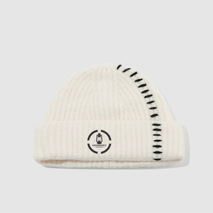 Automne hiver Style coréen femme jeunesse bonnets broderie 3D avec impression numérique hommes bonnets pour scène de plage - Product Image 2