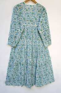 2023 nouvelle collection de robe robe robe en coton dans un design différent pour l'été et le printemps tenues décontractées dans des impressions uniques - Product Image 2