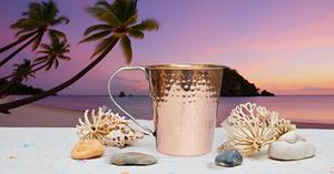 Attrayant Moscou Mule Bière Tasse Tasse Pur Cuivre Court Seau Conception En Forme pour Cocktails et Cadeaux - Product Image 6
