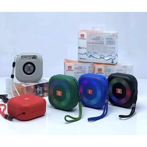 Anello a LED leggero tascabile portatile Bluetooth altoparlante senza fili con cinturino per cellulare universale - Product Image 3