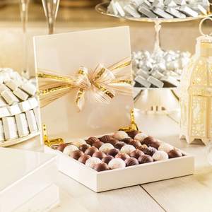 Luxury Handmade Wood Lacquer <b>Chocolate</b> Gift Box Customizable Logo Artisan Made for <b>Ramadan</b> Eid Holidays Wholesale Vietnamese - Product Image 3