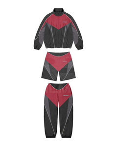 Chándal Cortavientos con Pantalón y Chaqueta 100% Nailon, Logotipo de Marca, Paneles con Líneas Reflectantes, Chándal Cortavientos de Trabajo para Hombre - Product Image 2